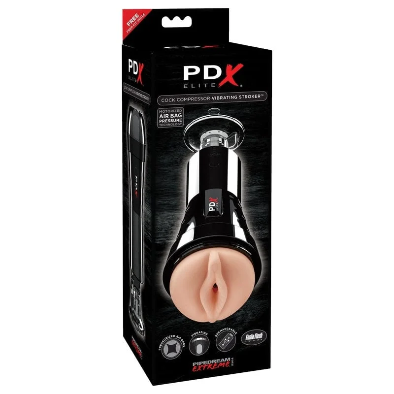 Pipedream Products PDX Elite Cock Compressor Vibrating Stroker