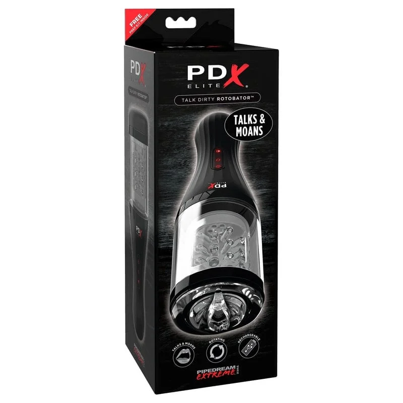 Pipedream Products PDX Talk Dirty Rotobator