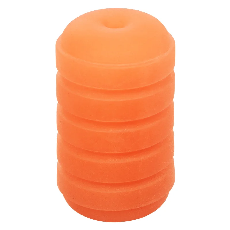 Pop Sock Ribbed Pocket Stroker - Orange