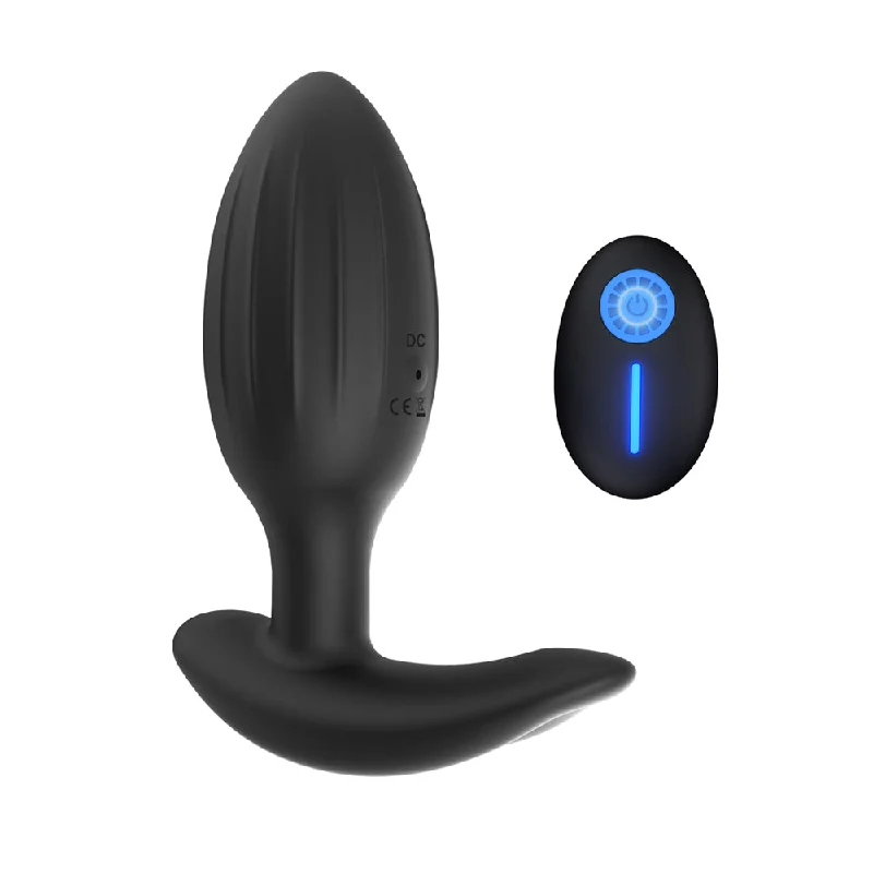 Remote Control Rechargeable Vibrating Rimming Butt Plug