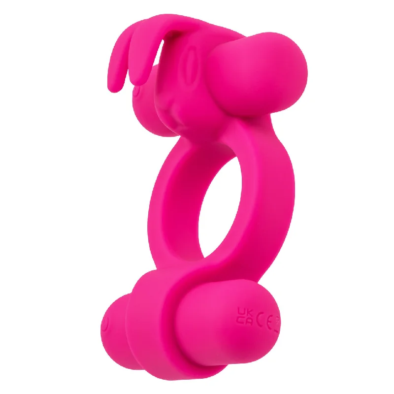 Silicone Rechargeable Rockin Rabbit Cock Ring