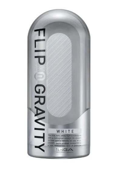 Tenga Flip Zero Gravity White Male Masturbator