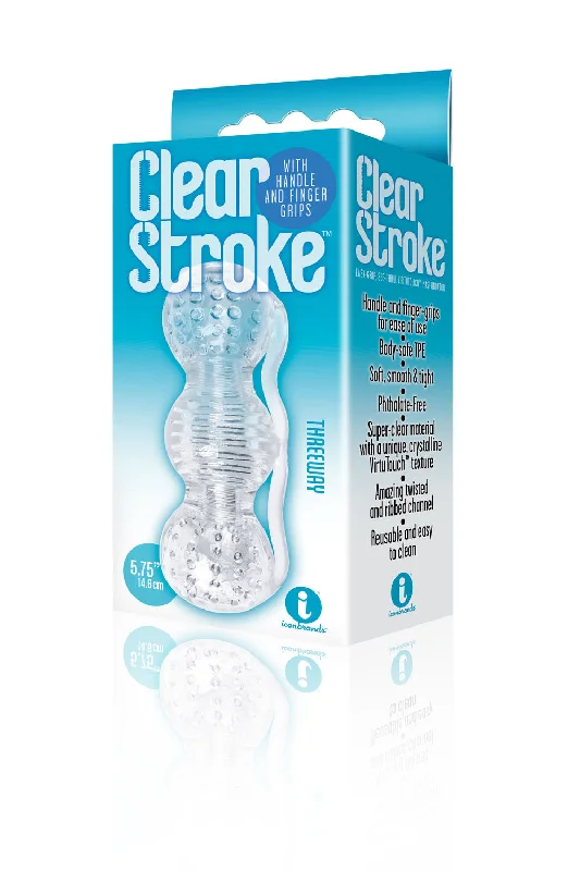 The 9's Clear Stroke - Threeway Masturbator