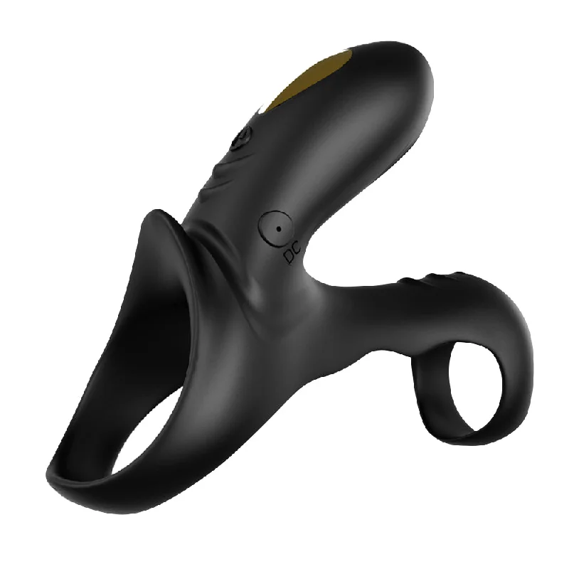 Vibrating Cock Ring 9 Vibration Mode Make Penis Erection Stronger