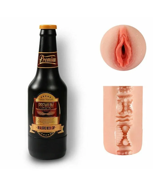 Beer Bottle Vibrating Masturbation Fleshlight